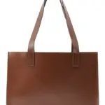 Tote Bag Shopper Leather Tote Bag – Brown Leather Handbag Laptop Case, Stylish and Practical