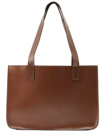 Tote Bag Shopper Leather Tote Bag – Brown Leather Handbag Laptop Case, Stylish and Practical