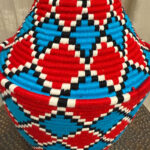 Berber Basket L – AMUD | Handmade Moroccan Wool & Grass Basket - Image 4