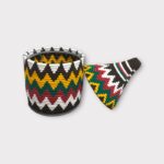 Berber Basket L – ASSIF | Handmade Moroccan Grass & Wool Basket - Image 4