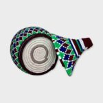 Berber Basket L – LEO  Handmade Moroccan Raffia Storage Basket - Image 6