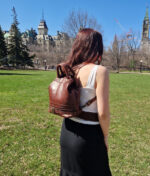 Convertible Leather Backpack, Handbag & Crossbody Bag | Handmade Moroccan Soft Leather 3-in-1 Bag for Everyday Use - Image 4