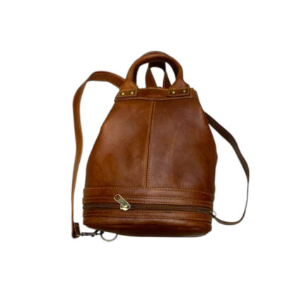 Convertible Leather Backpack, Handbag & Crossbody Bag | Handmade Moroccan Soft Leather 3-in-1 Bag for Everyday Use