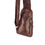 Handmade Moroccan Leather Sling Bag – Genuine Sheep Leather Crossbody  Everyday Travel & Casual Bag - Image 7