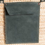 Handmade Moroccan Straw Beach Bag – Woven Palm Basket Tote with Dual Straps  Eco-Friendly Summer Bag - Image 4