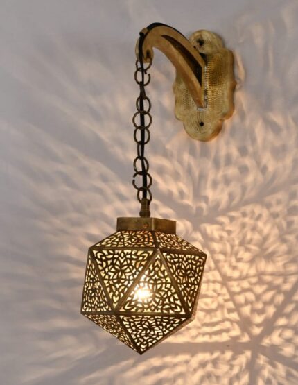 Marrakech Copper Chandelier – Handmade Moroccan Light Fixture