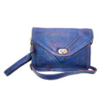 Moroccan Natural Leather Bag – Fes Style, Various Colors, Handcrafted with Floral Motifs