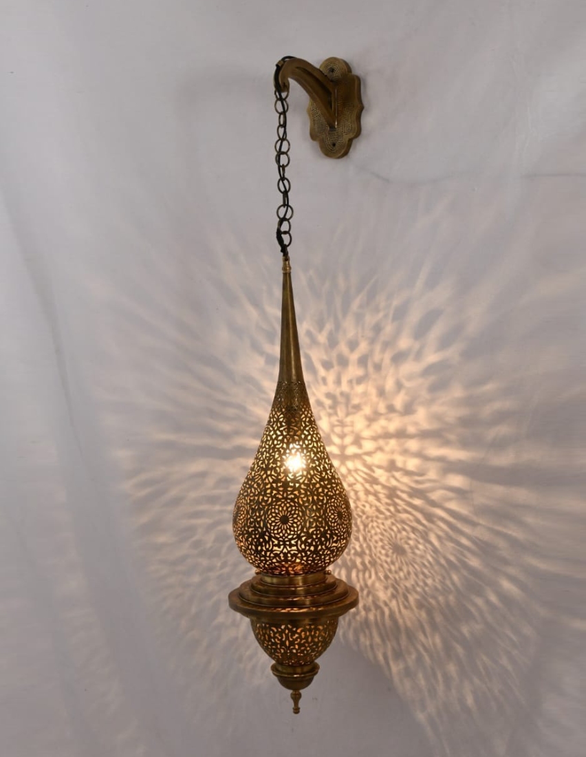 Skoura Moroccan Chandelier – Handmade Copper Pendant Light (2) Skoura Moroccan Chandelier – Handmade Copper Pendant Light - Image 1