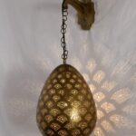 Taza Moroccan Chandelier – Handmade Copper Pendant Light