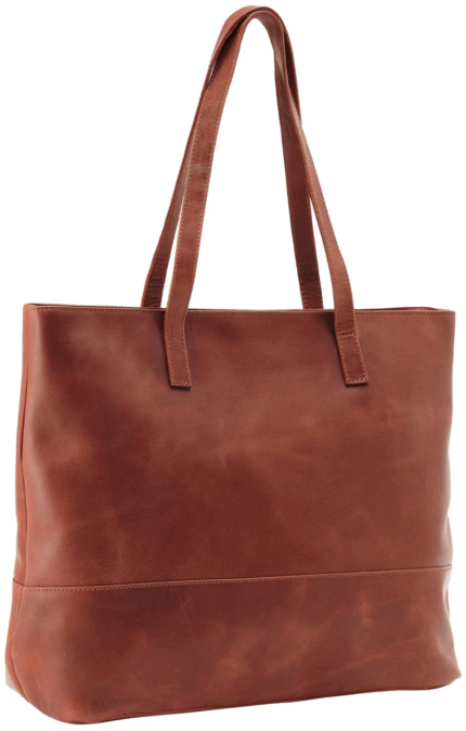 Tote Bag Handbag Shoulder Bag – Brown Leather, Stylish & Practical