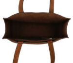 Tote Bag Shopper Leather Tote Bag – Brown Leather Handbag Laptop Case, Stylish and Practical - Image 5