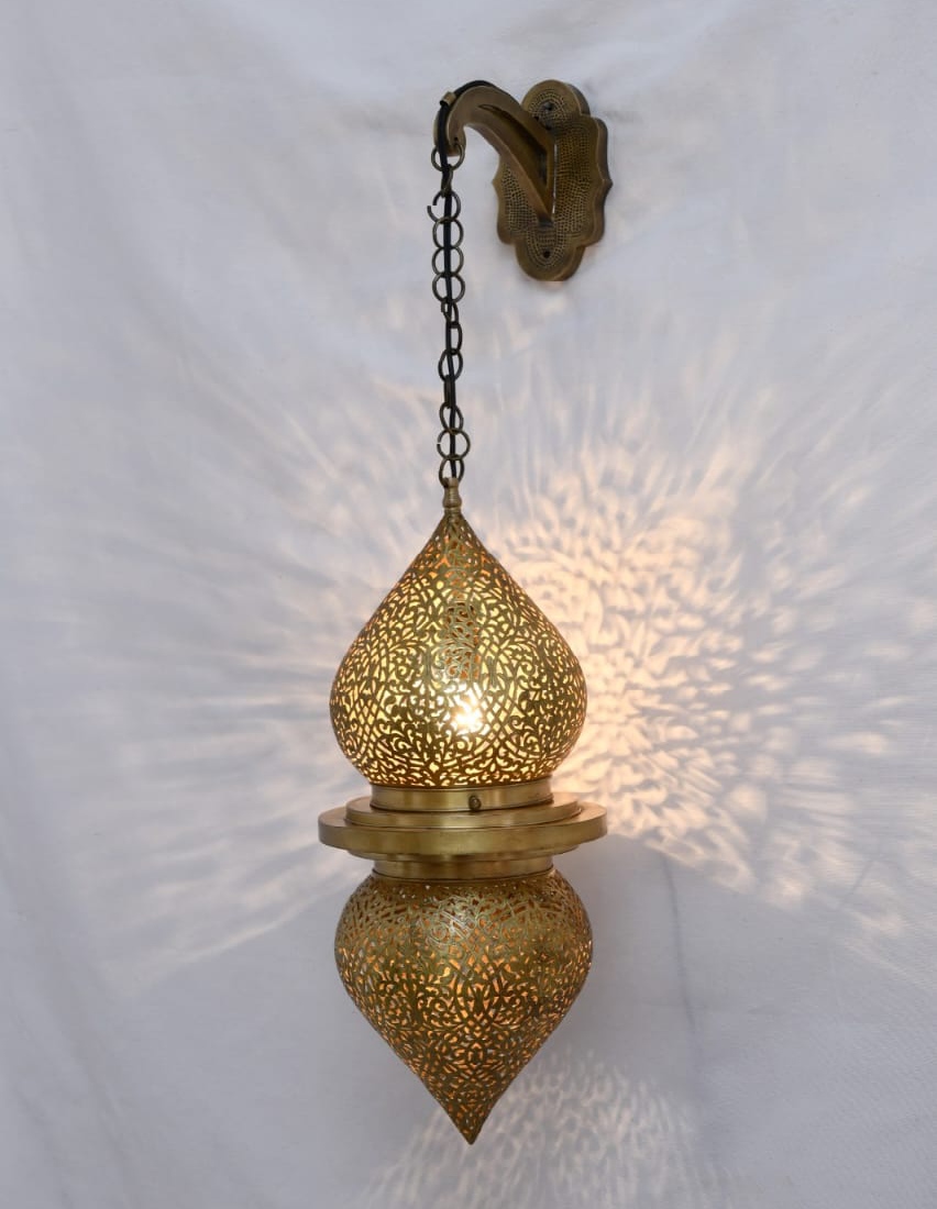 Zagora Moroccan Chandelier – Handmade Copper Pendant Light (2) Zagora Moroccan Chandelier – Handmade Copper Pendant Light - Image 1