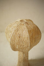 Natural Raffia Table Lamp – Handmade Moroccan Lamp - Image 4