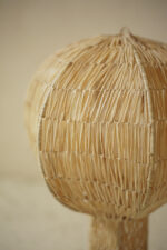 Natural Raffia Table Lamp – Handmade Moroccan Lamp - Image 2