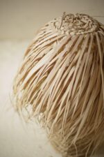 Natural Raffia Table Lamp – Handmade Moroccan Lamp - Image 2