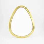 ✨ Mirror – Ludovica – L  Handcrafted Brass Wall Mirror