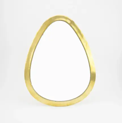 ✨ Mirror – Ludovica – L  Handcrafted Brass Wall Mirror