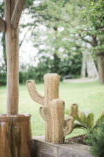 🌵 Cactus Palm Decoration – 80 cm | Handmade Moroccan Palm Sculpture - Image 4