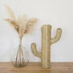 🌵 Cactus Palm Decoration – 80 cm | Handmade Moroccan Palm Sculpture - Image 2