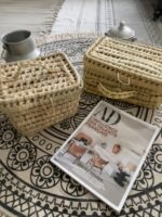🌾 Malle / Vanity S – Handwoven Palm Storage Basket - Image 5
