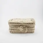 🌿 Basket Suitcase – L | Handwoven Palm Leaf Storage Case - Image 2