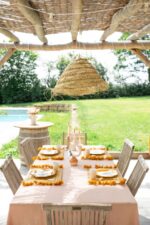 💡 Beldi Pendant Light – Small Dome | Handmade Moroccan Natural Raffia Ceiling Lamp - Image 5