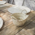 🧺 Mini Palm Storage Basket | Handmade Moroccan Organizer