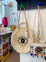 👁️ Personalized Round Basket Bag – EYE NAZAR - Image 7