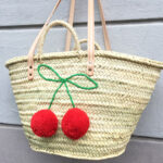 🍒 Basket Bag with Cherries – SWEET CHERRY LOVE - Image 4