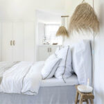 Moroccan Straw Lampshade Ball – Handwoven Palm Leaf Pendant Light - Image 9