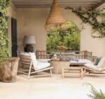 Casablanca Conical Lampshade – Handwoven Moroccan Pendant Light in Natural Alfa Fiber - Image 11