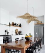 Casablanca Parasol Lampshade – Handwoven Moroccan Esparto Grass Pendant Light - Image 10