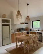 Casablanca Conical Lampshade Ajouré – Handwoven Moroccan Esparto Grass Pendant - Image 14