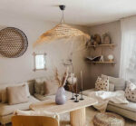 Casablanca Parasol Lampshade – Handwoven Moroccan Esparto Grass Pendant Light - Image 7