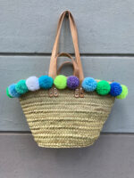 🎀 Basket Bag with Pompoms – POMPOM LOVE - Image 4