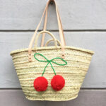 🍒 Basket Bag with Cherries – SWEET CHERRY LOVE
